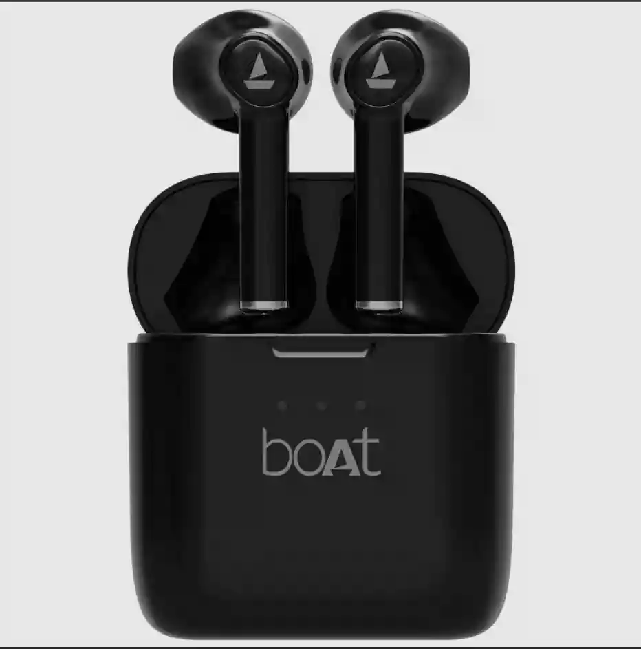 boAt Airdopes 138 In-Ear Truly Wireless Earbuds with Mic (Bluetooth 5.0, Voice Assistant Supported, Black)